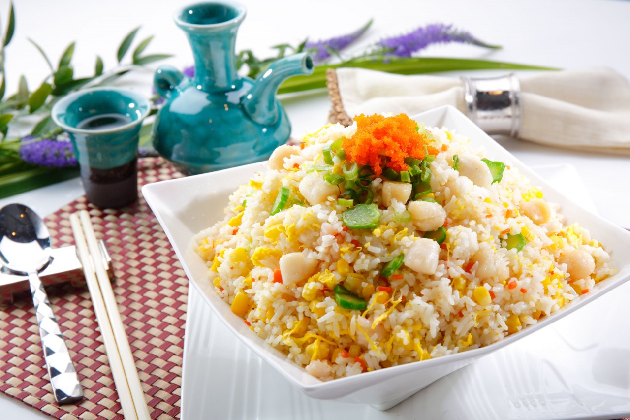 金粟海鮮炒飯  Seafood and Golden Corn Fried Rice